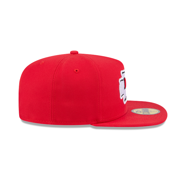 Kansas City Chiefs - 59Fifty Red Stretch-Snap Hat, New Era