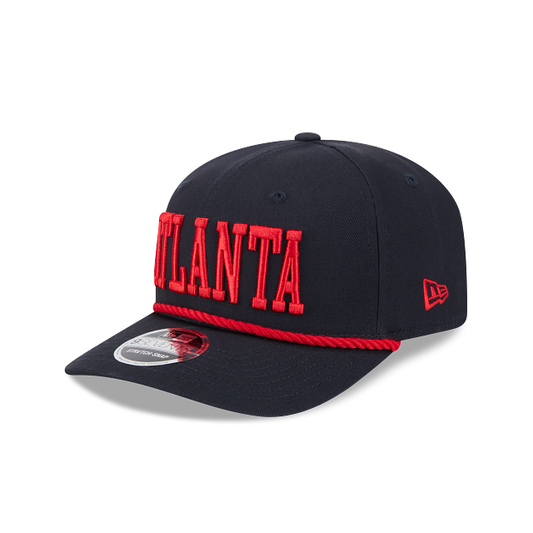 Atlanta Braves - MLB 9Seventy Woodmark Stretch-Snap Hat, New Era