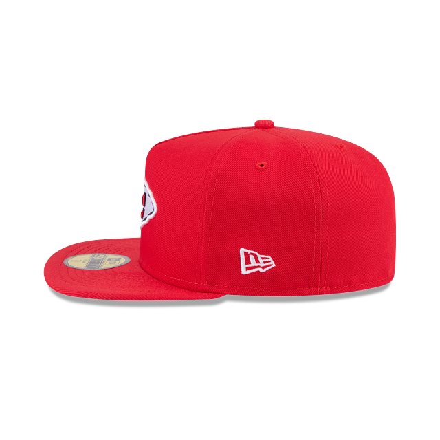 Kansas City Chiefs - 59Fifty Red Stretch-Snap Hat, New Era