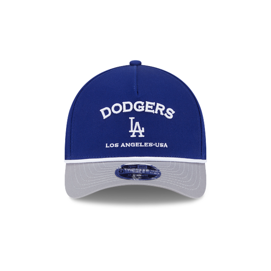 Los Angeles Dodgers - MLB 9Forty M-Crown 2Tone Rope Hat, New Era