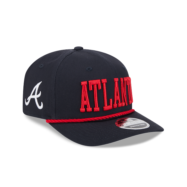 Atlanta Braves - MLB 9Seventy Woodmark Stretch-Snap Hat, New Era