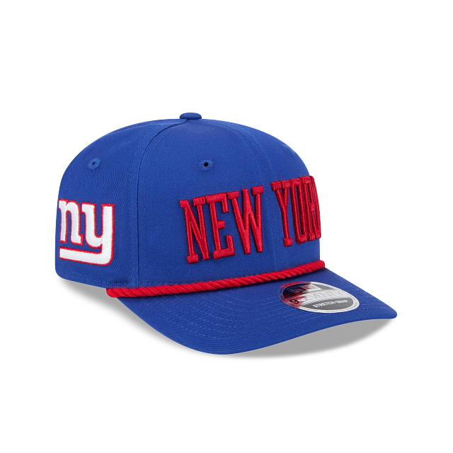 New York Giant - NFL 9Seventy Woodmark Stretch-Snap Hat, New Era