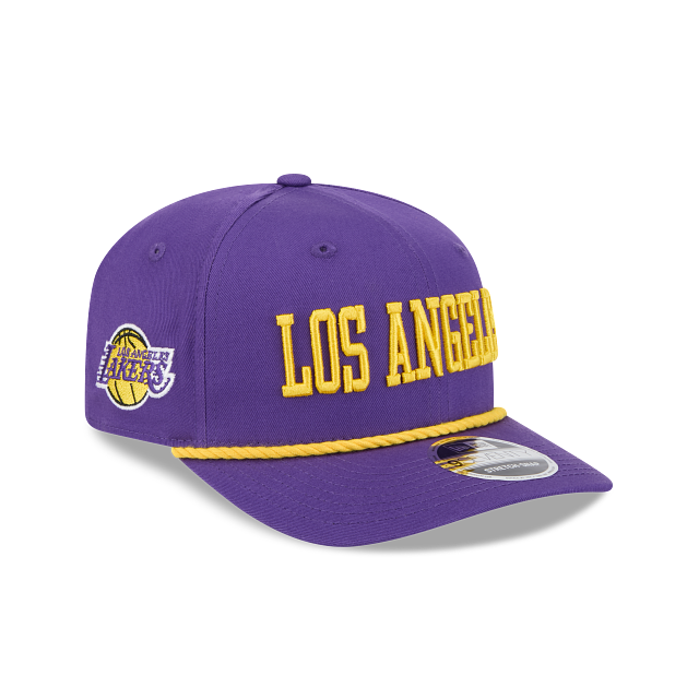 Los Angeles Lakers - 9seventy Stretch-Snap Adjustable Hat, New Era