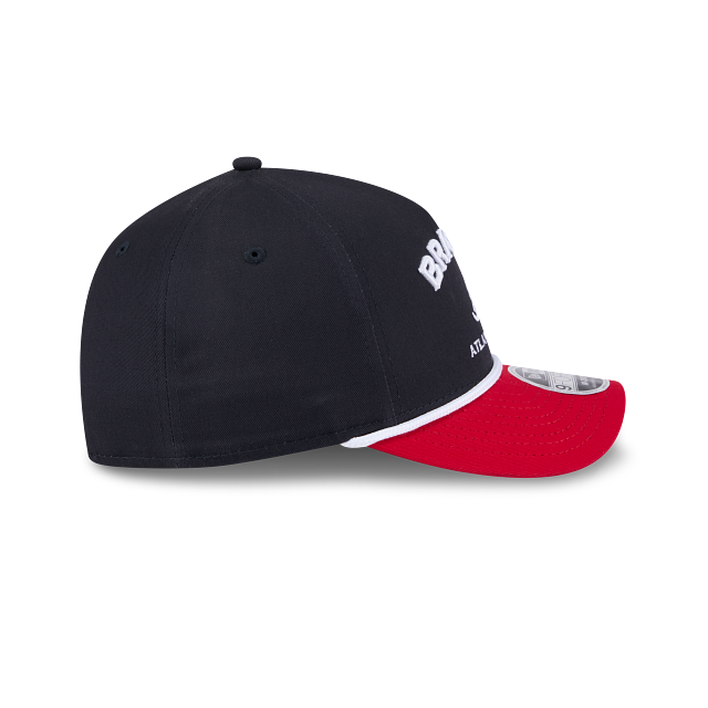 Atlanta Braves - 9Forty M-Crown 2Tone Rope Hat, New Era