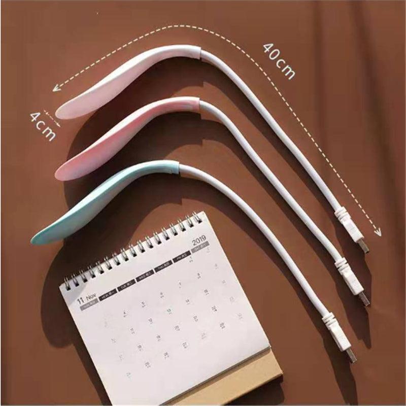 USB LED Read Study Work Desk Plug-in Light Lamp Touch Telescopic Portable Foldable Light Night Light Eye Protection Desk Light Decorative Table Lamp Cute Study Lamps for Bedroom Décor