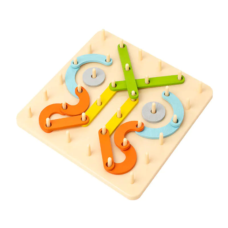 Montessori Cross-Border Letter and Number Building Blocks