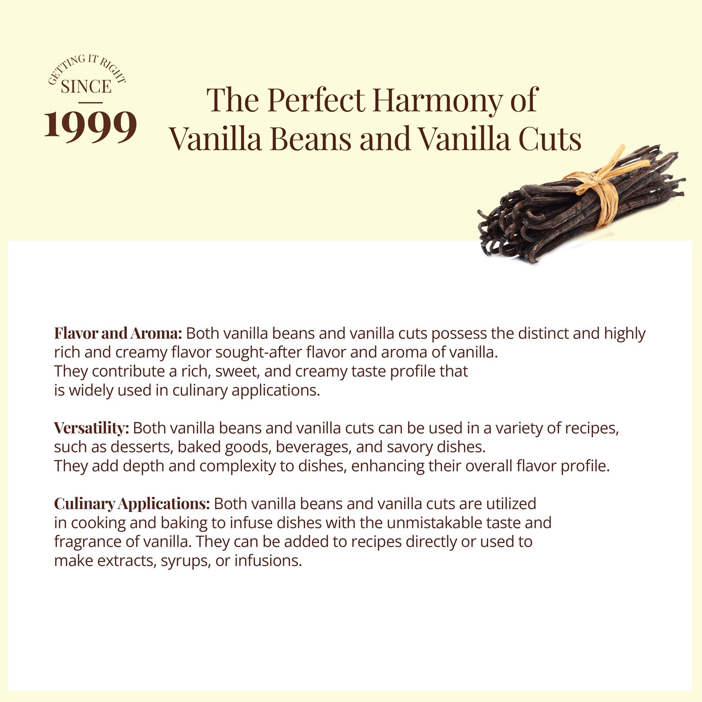 Grade B Vanilla Bean Cuts – 1 lb | Pre-Cut for Extract, Baking & Infusions