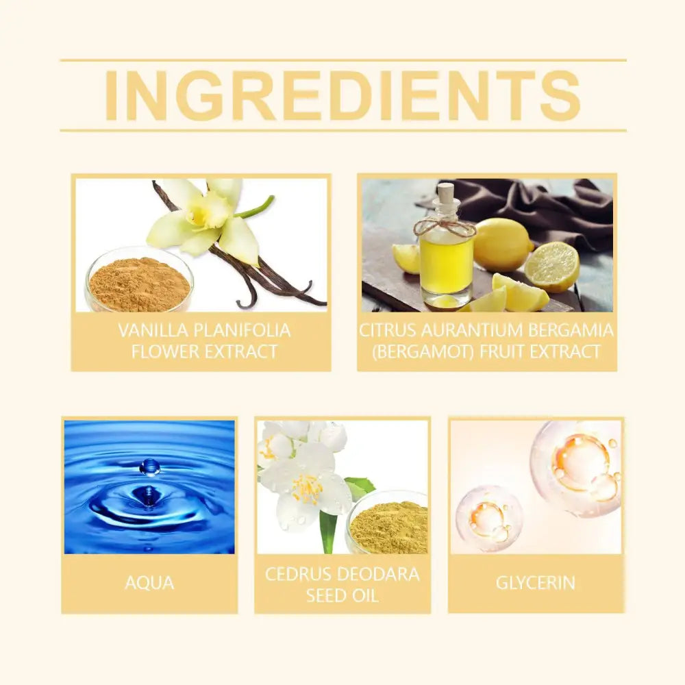 Vanilla Body Hair Perfume Spray
