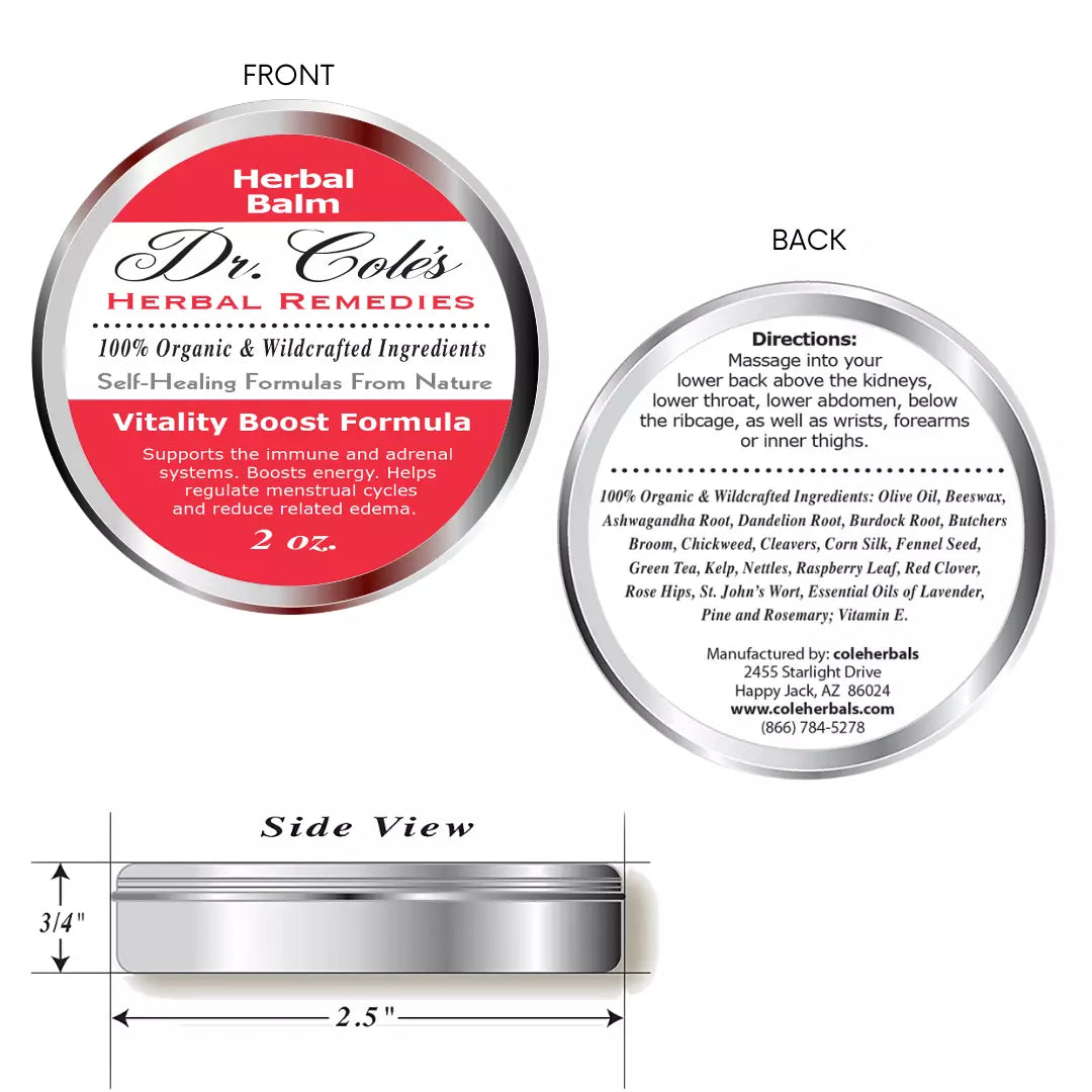32 - Dr. Cole’s Vitality Herbal Balm-1