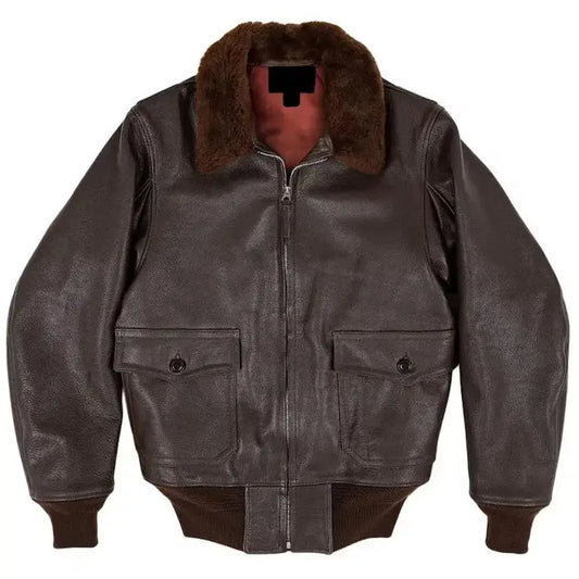 Vintage Warrior G-1 Bomber Jacket-0