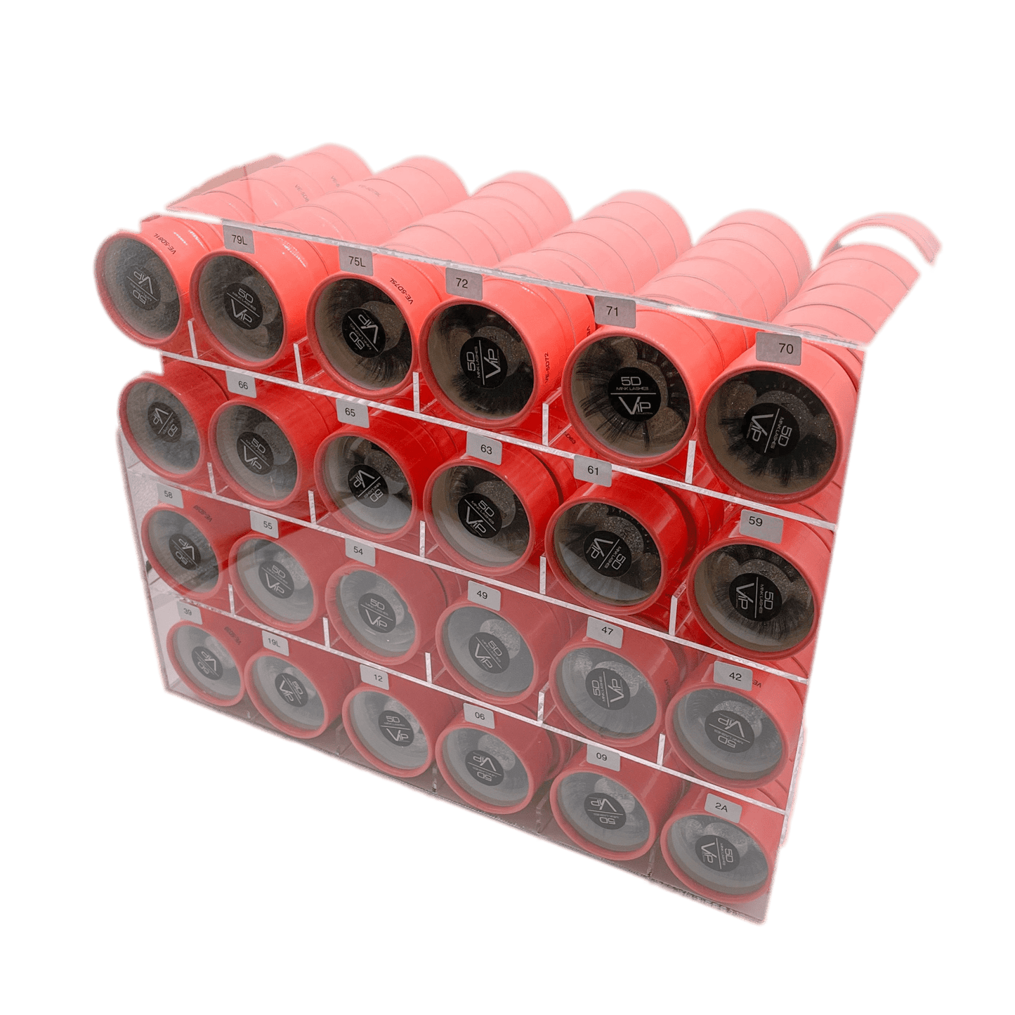 VIP 5D Mink Eyelashes Line with Display (24 styles)