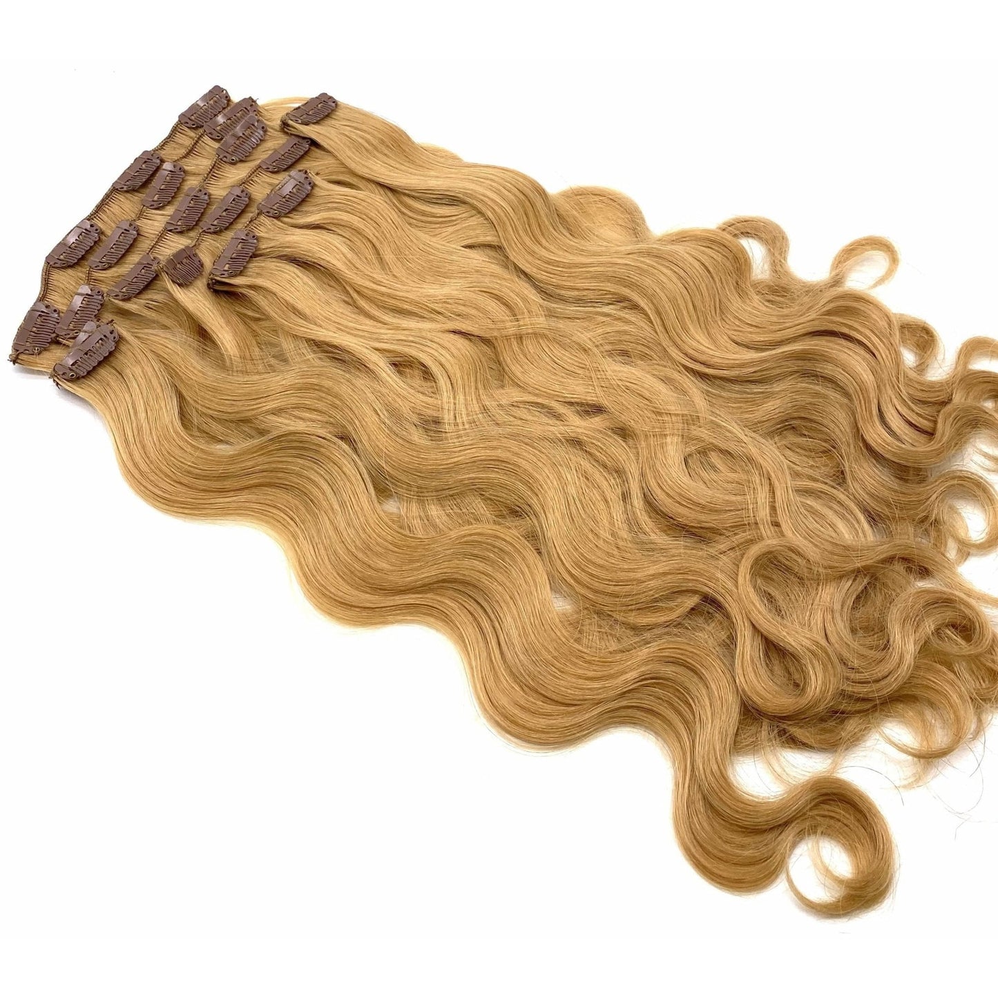 VIP Clip Extensions/ Body Wave  18" - ClipeX System