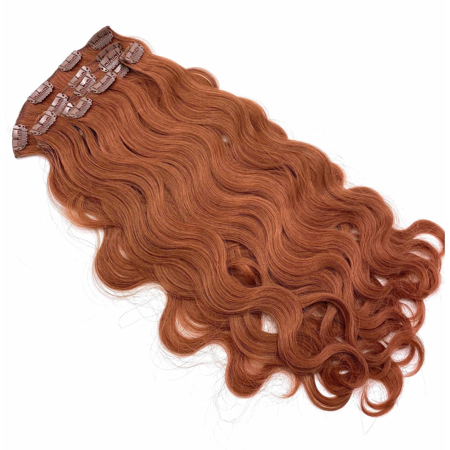 VIP Clip Extensions/ Body Wave  18" - ClipeX System