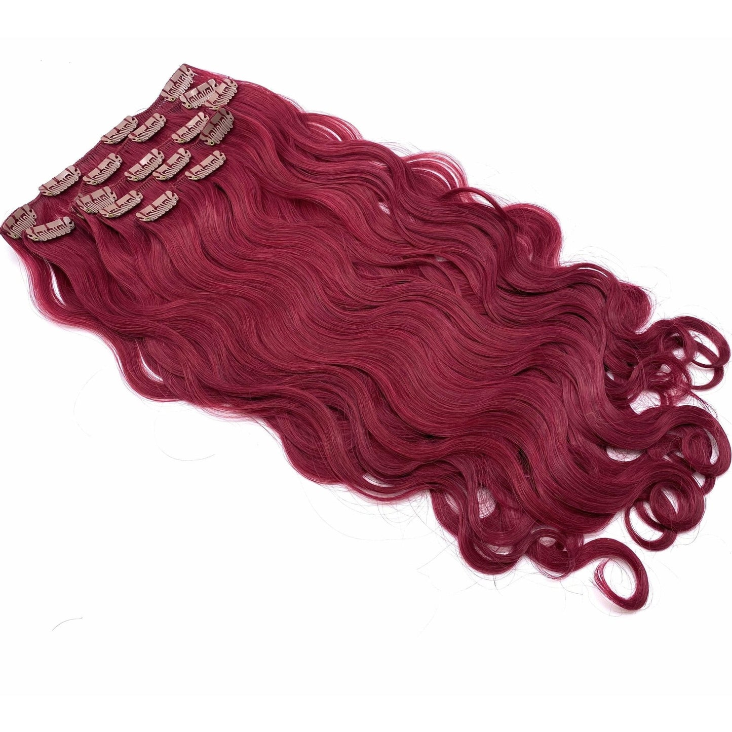 VIP Clip Extensions/ Body Wave  18" - ClipeX System