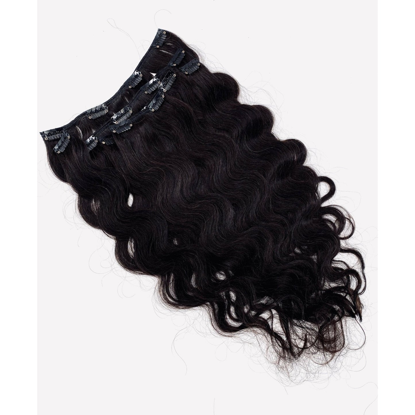 VIP Clip Extensions/ Body Wave  18" - ClipeX System