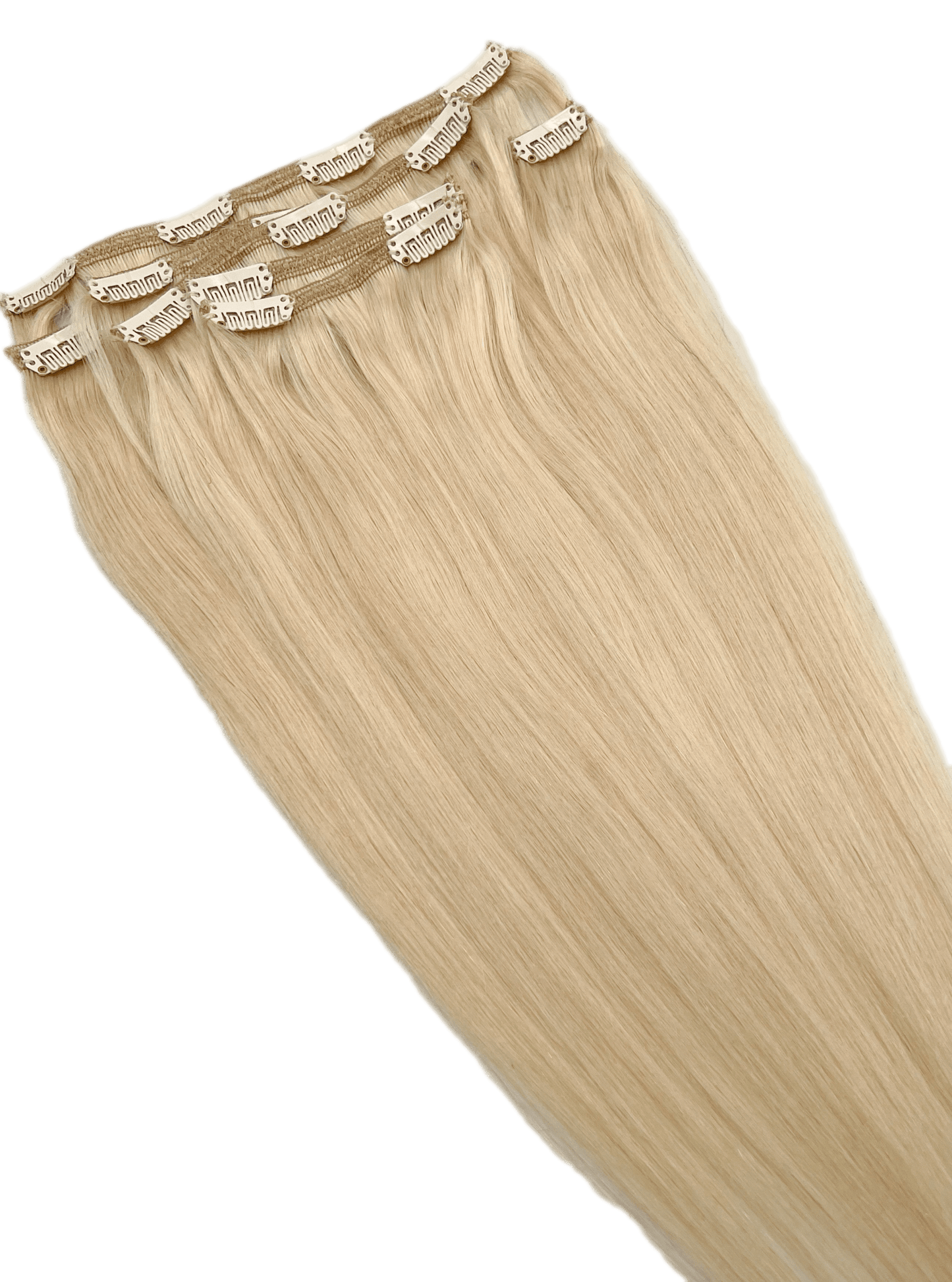 VIP Clip Extensions/ Silky Straight - 18" - ClipeX system