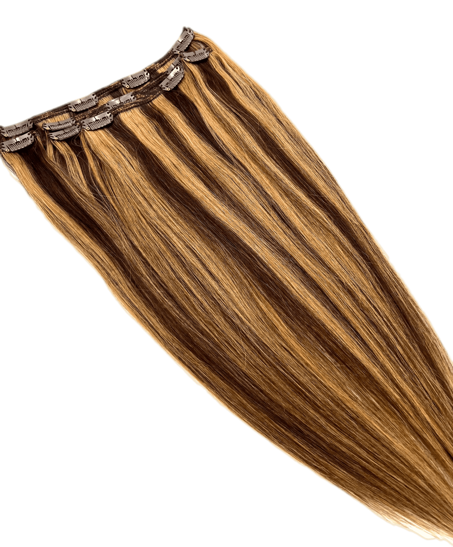 VIP Clip Extensions/ Silky Straight - 18" - ClipeX system
