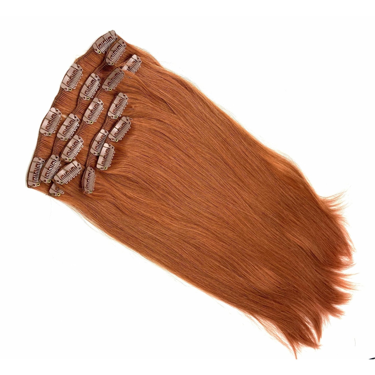 VIP Clip Extensions/ Silky Straight - 18" - ClipeX system