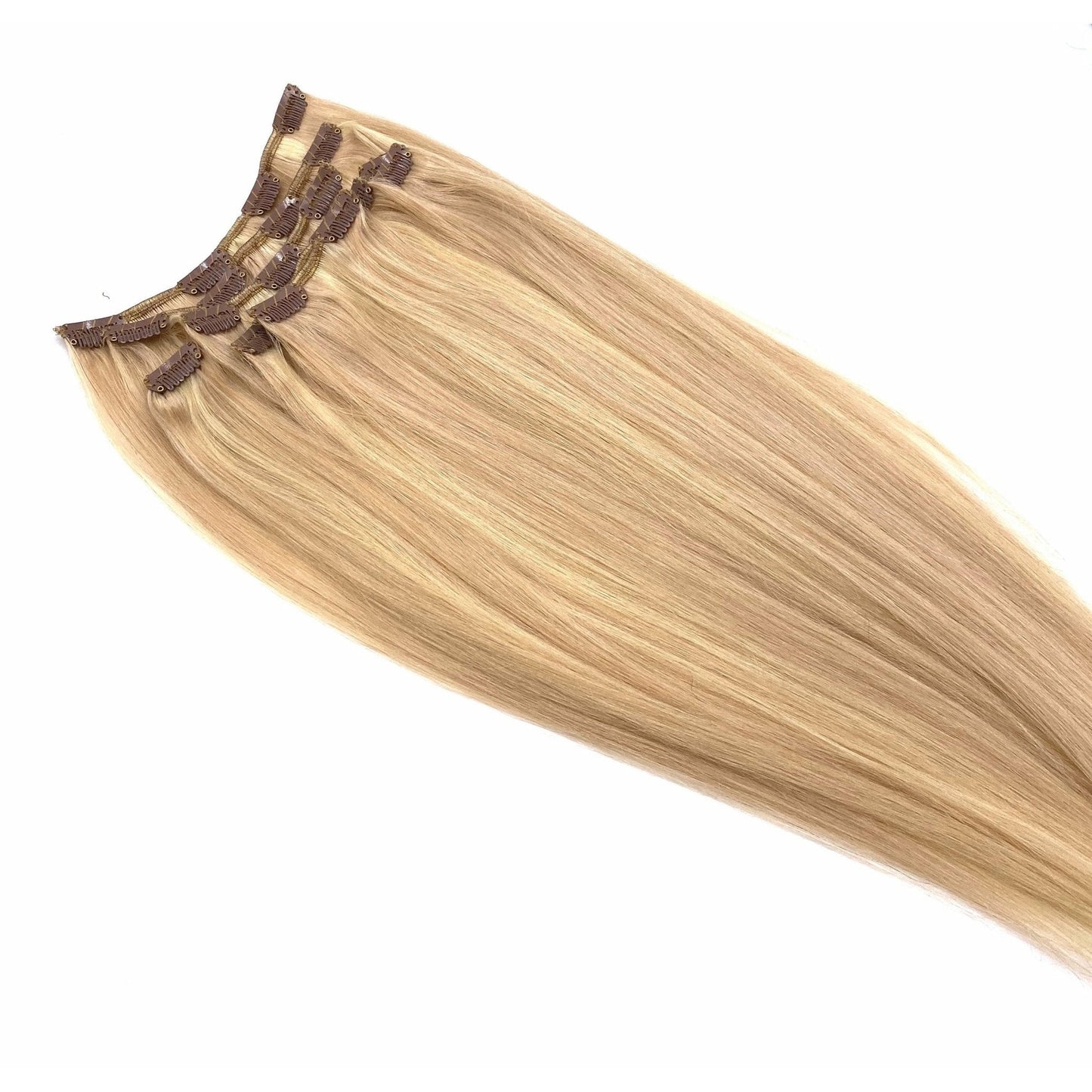 VIP Clip Extensions/ Silky Straight - 18" - ClipeX system