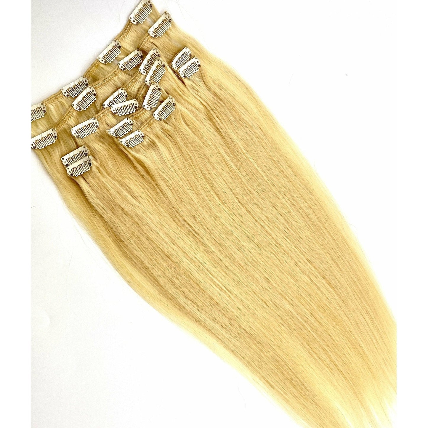 VIP Clip Extensions/ Silky Straight - 18" - ClipeX system
