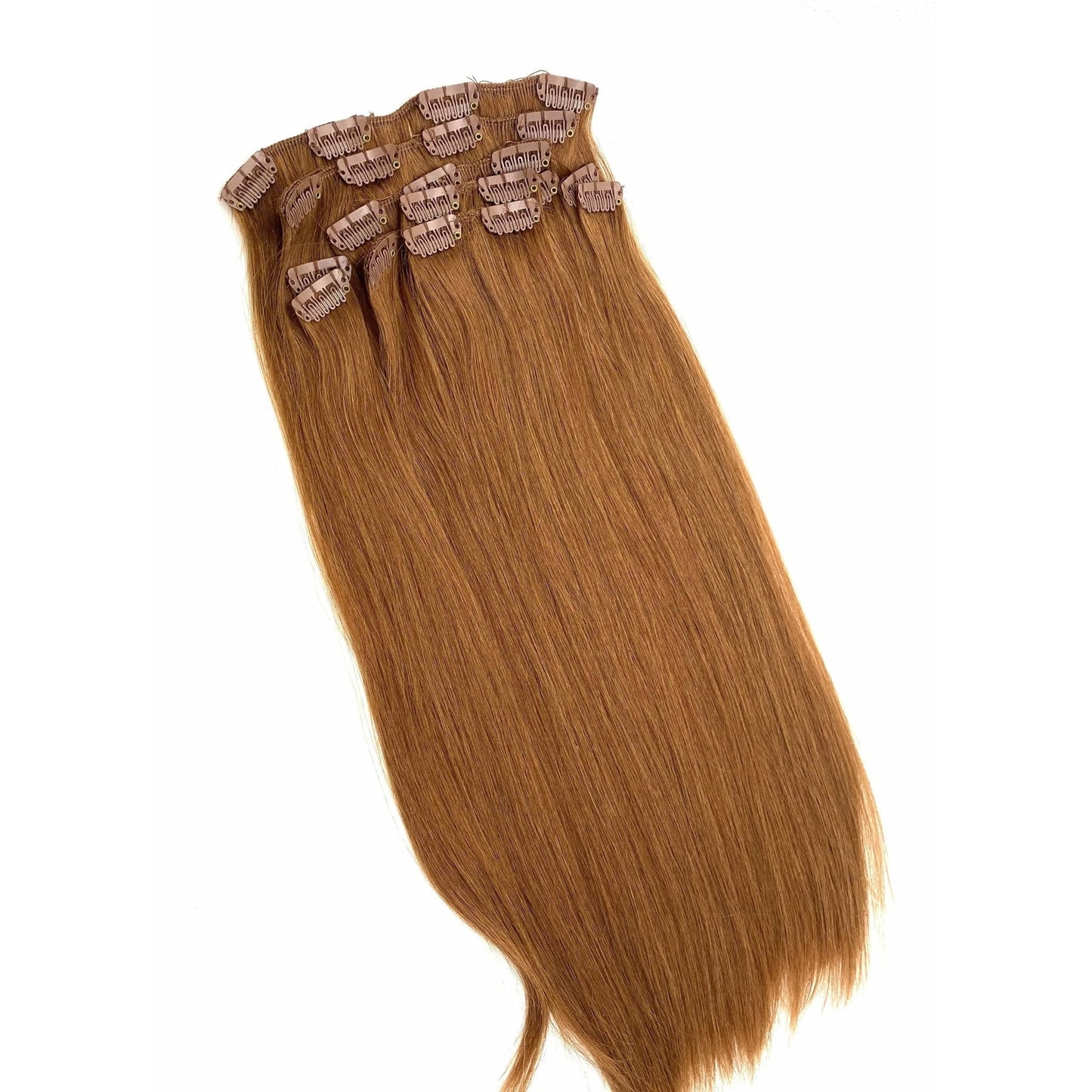 VIP Clip Extensions/ Silky Straight - 18" - ClipeX system