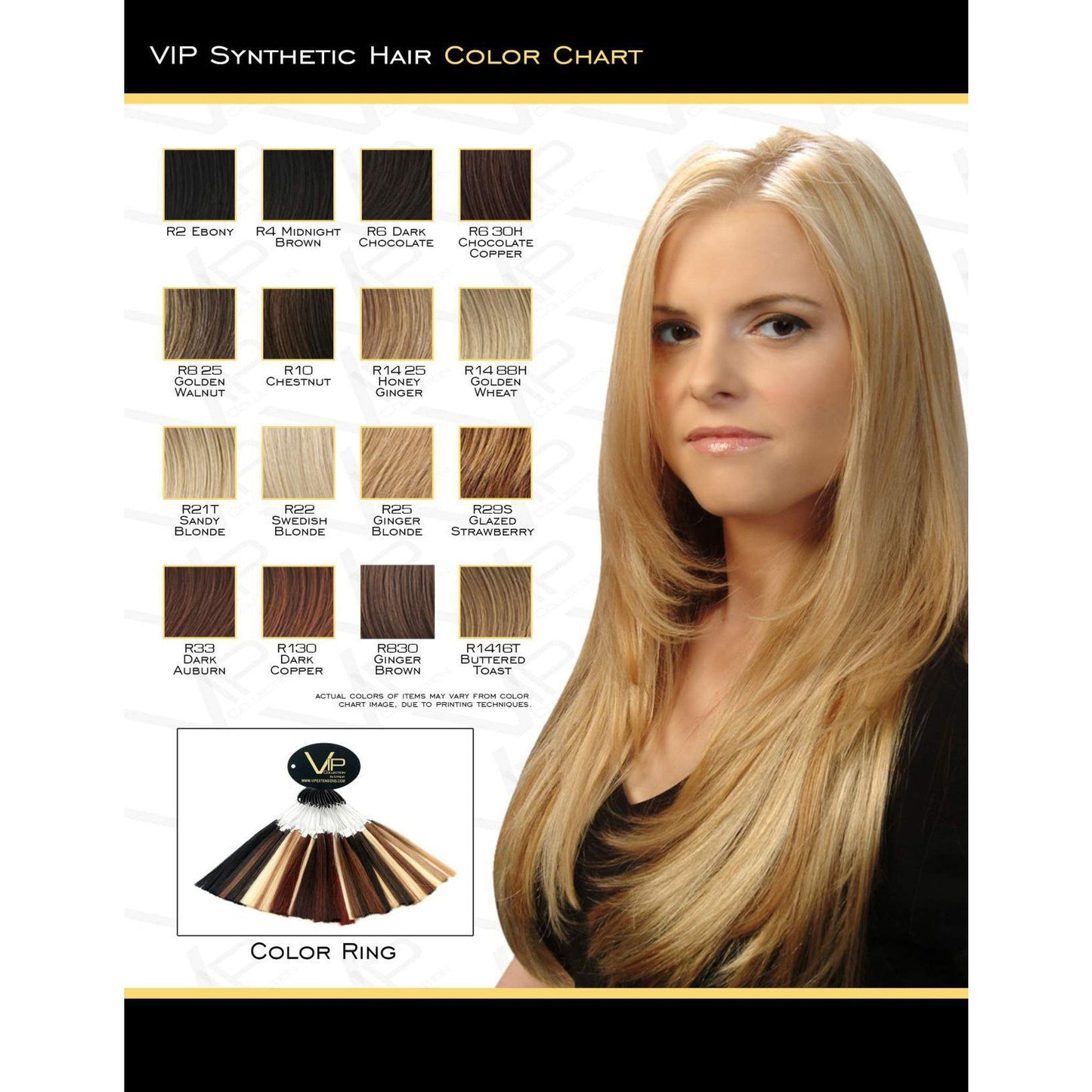 VIP Collection Synthetic Wig / Lily Style