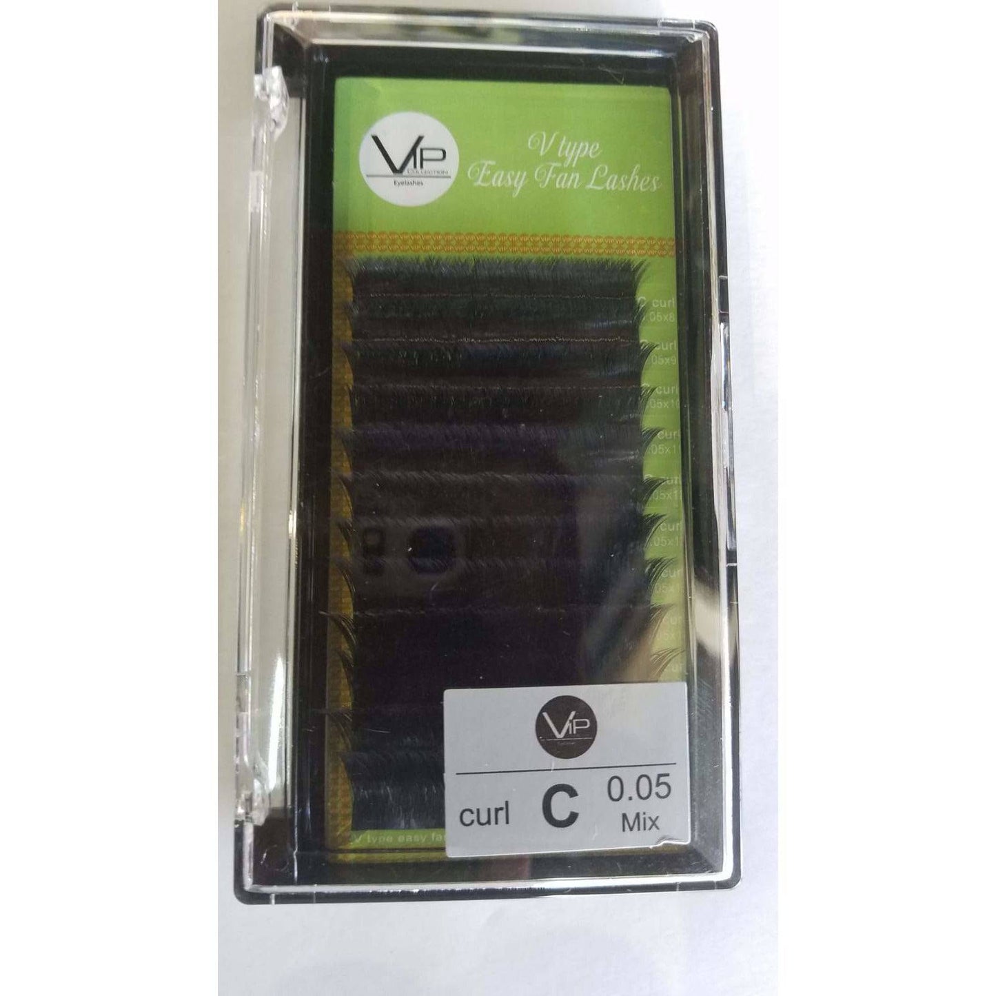 VIP -  V Type Easy Fan Lashes - 0.5 C curl -12 lines