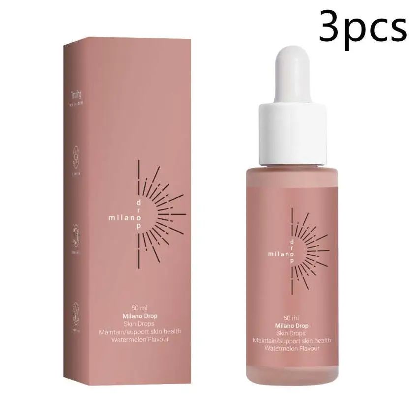 Watermelon Tanning Face Serum with Skin Repair Drops