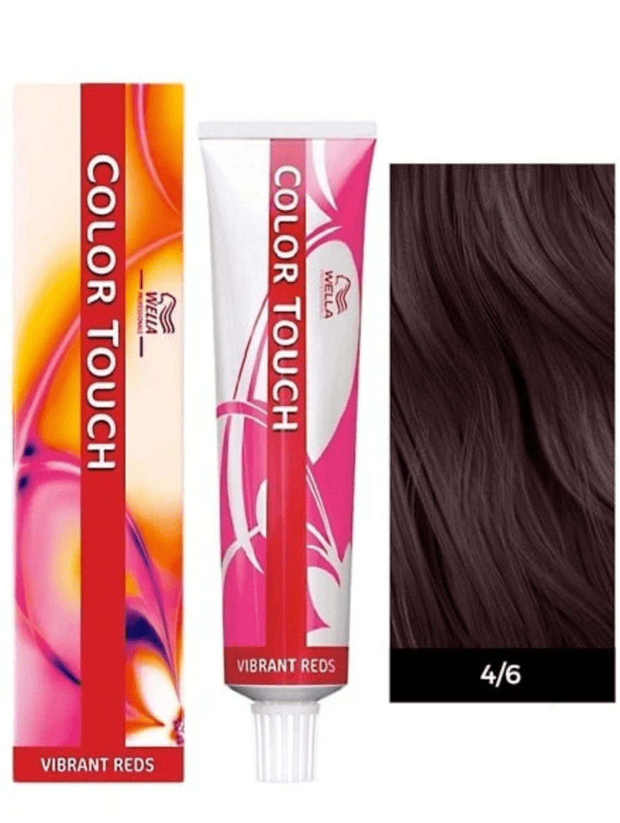 Wella Color Touch 4/6 Medium Brown Violet 2 Oz