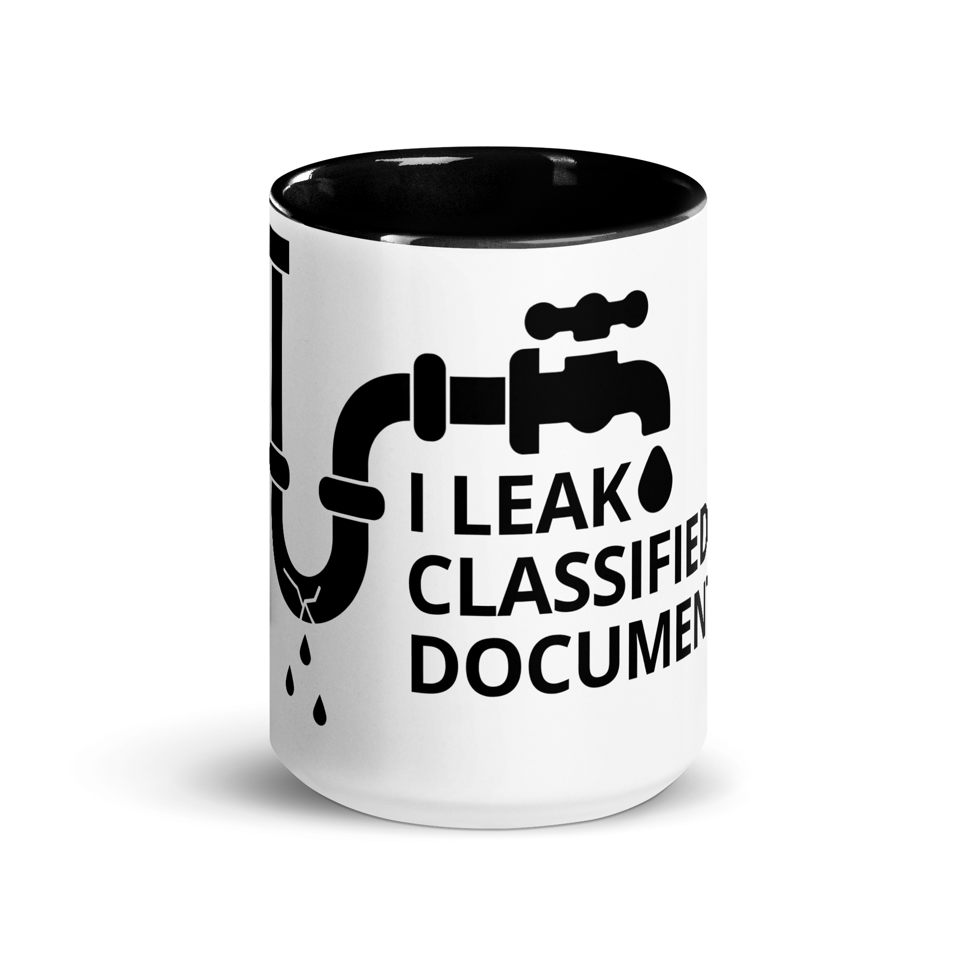 Drinkware: "Insecure Leaker" Coffee Mug-4