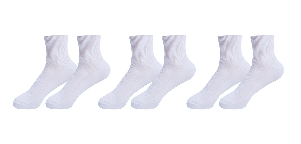 tittimitti® 100% Organic Combed Cotton Luxury Men's Socks. 3 Pairs. Made in Italy.