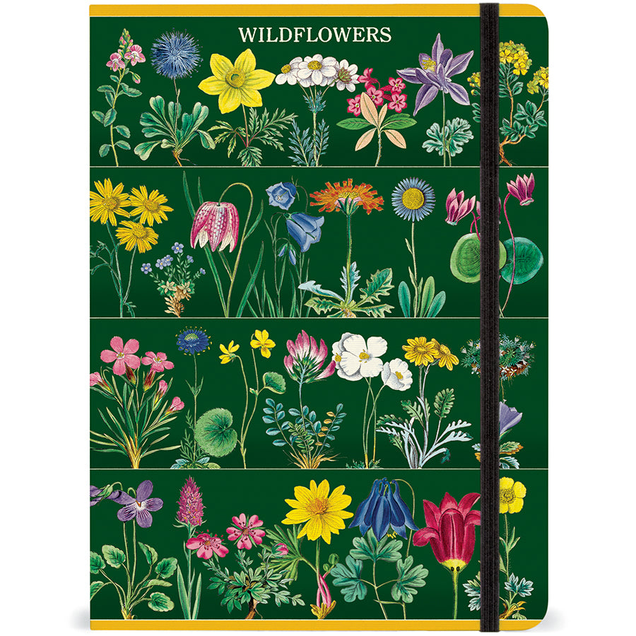 Vintage-Inspired Wild Flower Notebook
