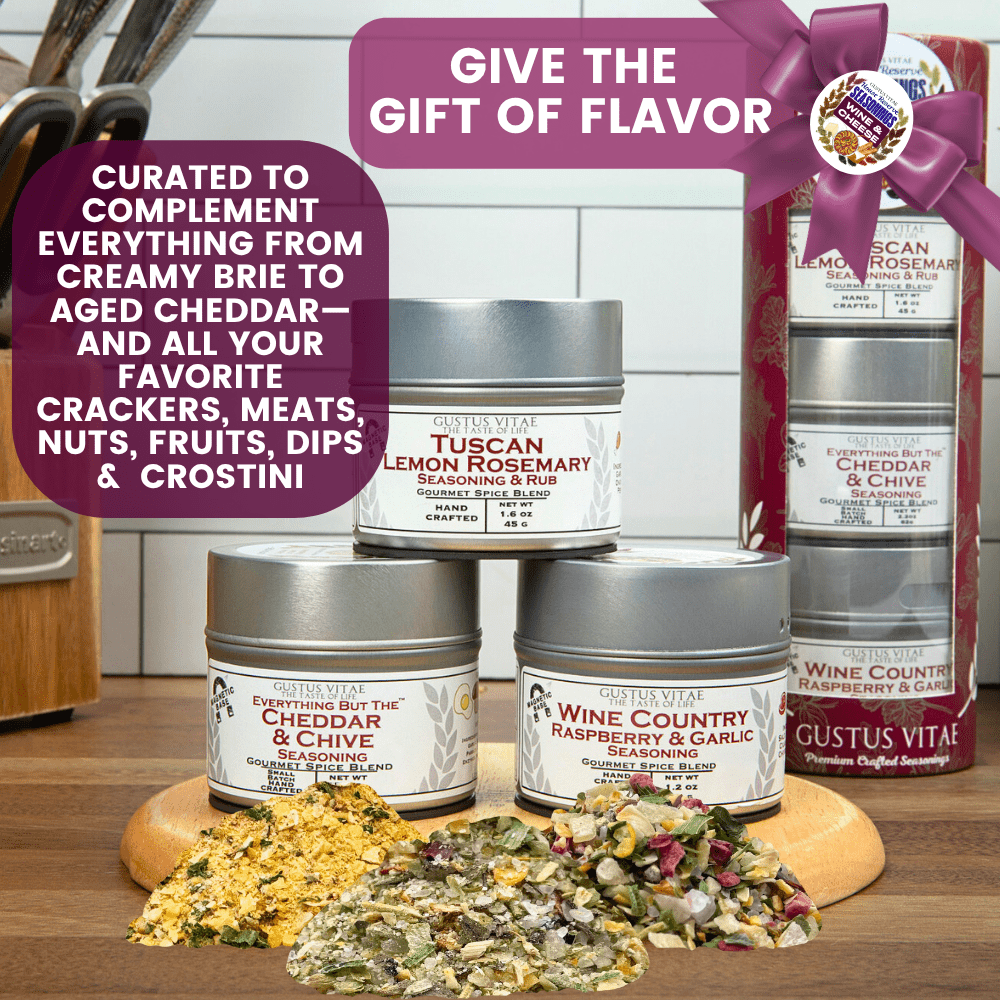 Wine & Cheese House Reserve Seasonings | Gift Pack Set of 3-2