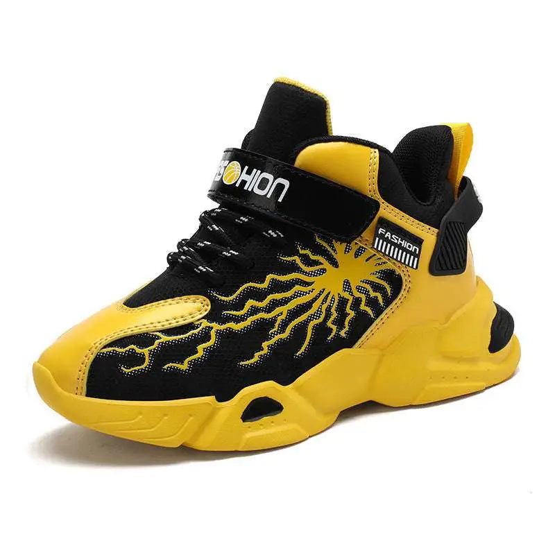 Winter Cotton Shoes with Waterproof Leather Uppers