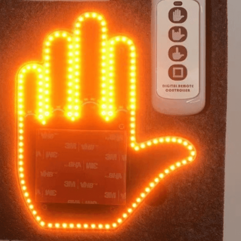 Wireless Motorcycle Windshield Gesture Light(remote control)