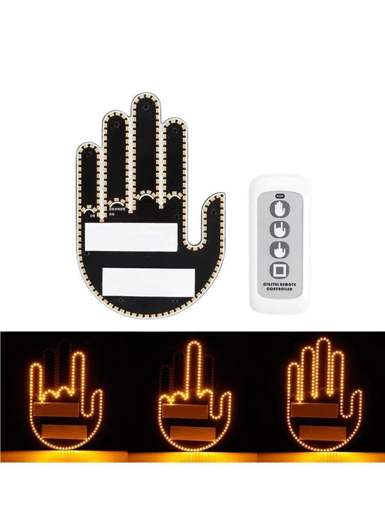 Wireless Motorcycle Windshield Gesture Light(remote control)