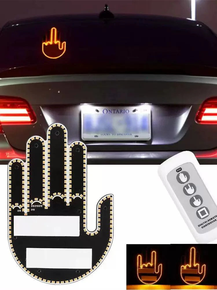Wireless Motorcycle Windshield Gesture Light(remote control)