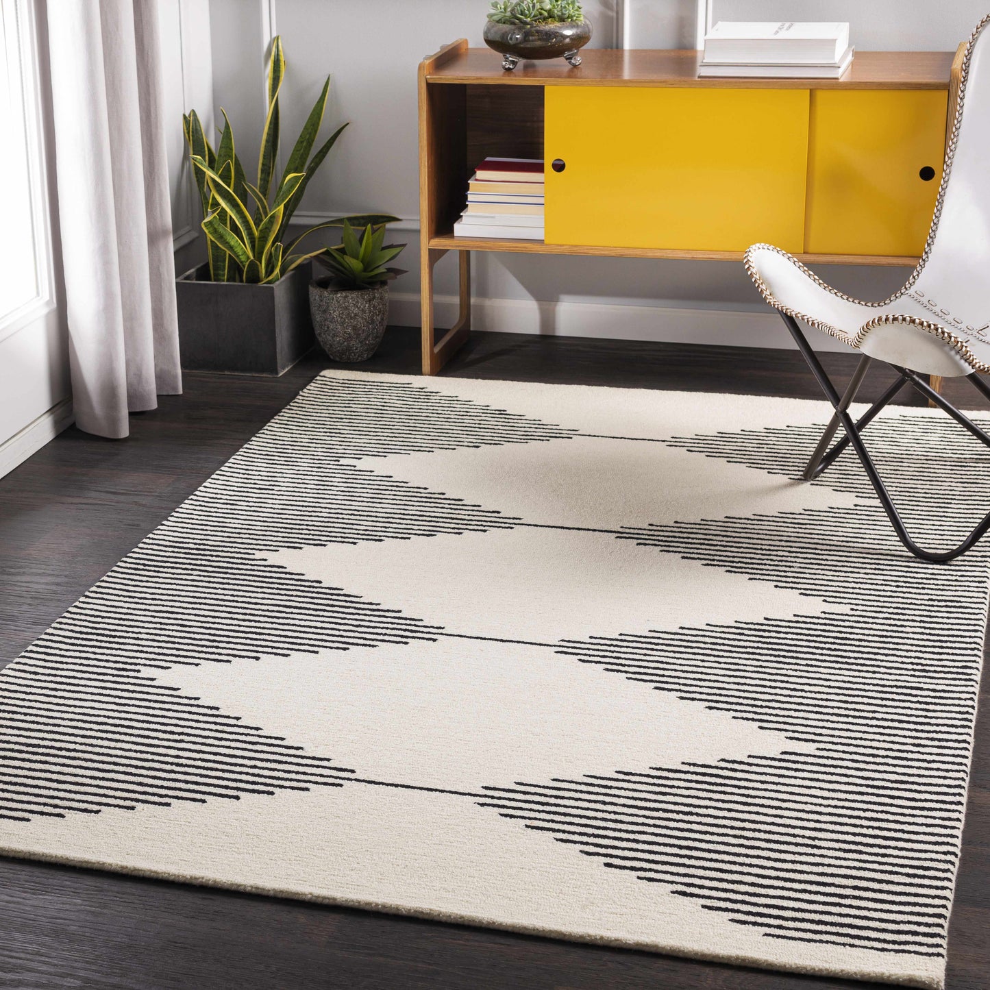 Walkerston Hand Tufted Wool Rug-1