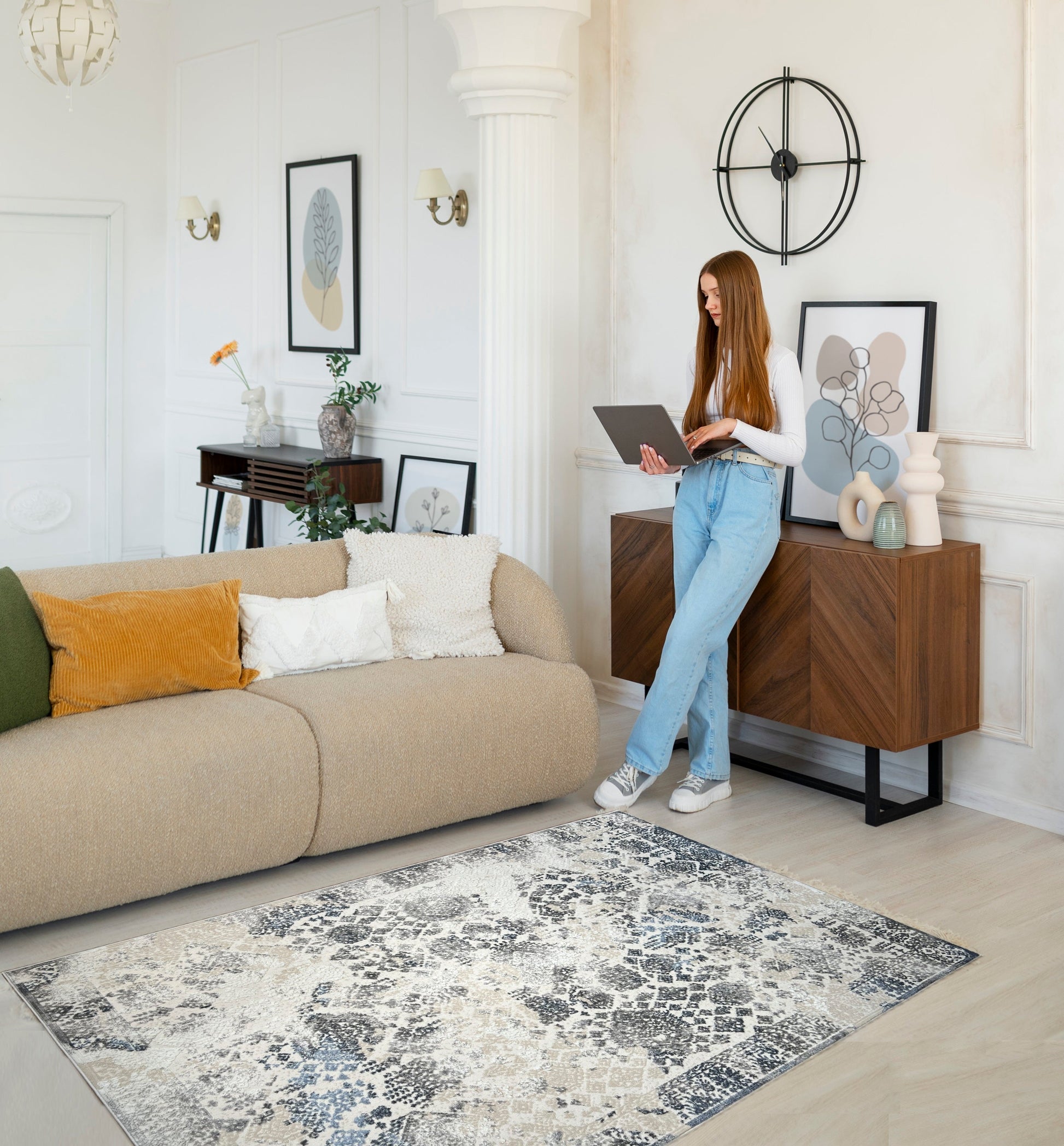 ROY's Home High&Low Modern Design Area Rugs,-2