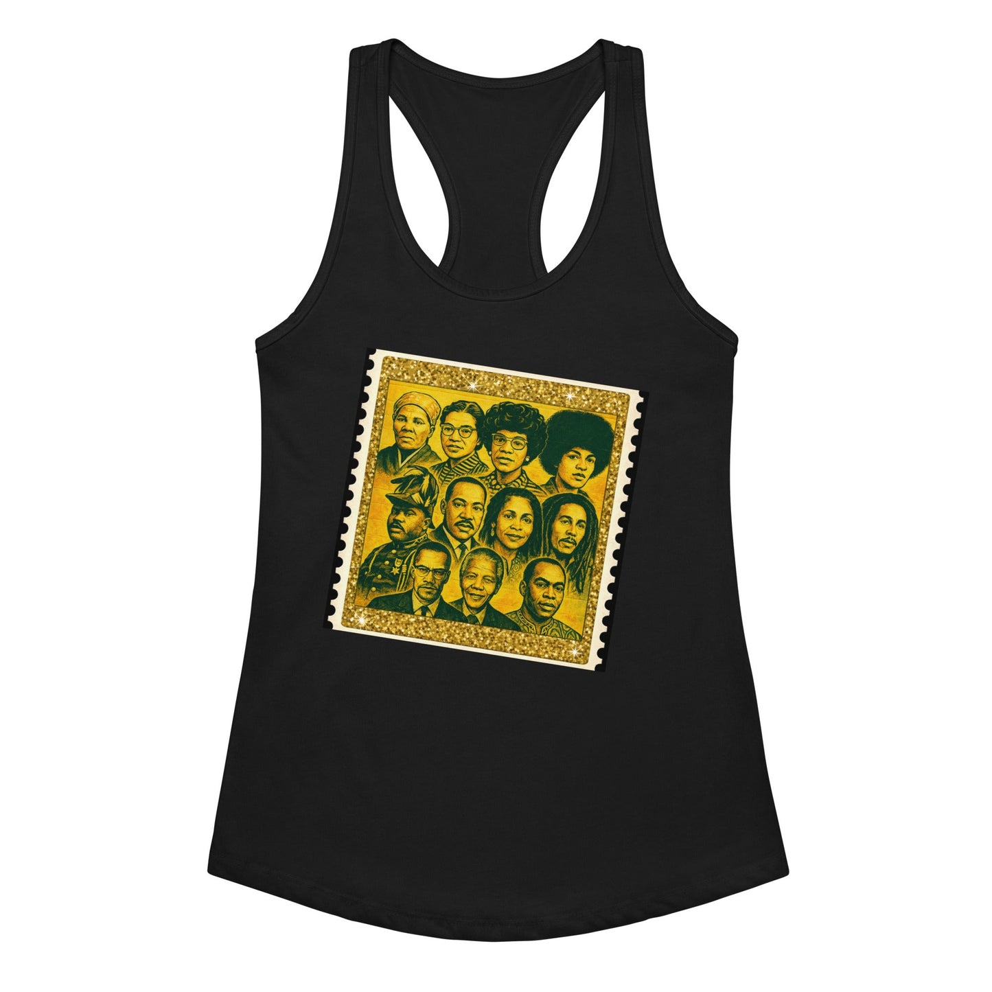 Revolutionary Icons Women's Fitted Racerback Tank Top