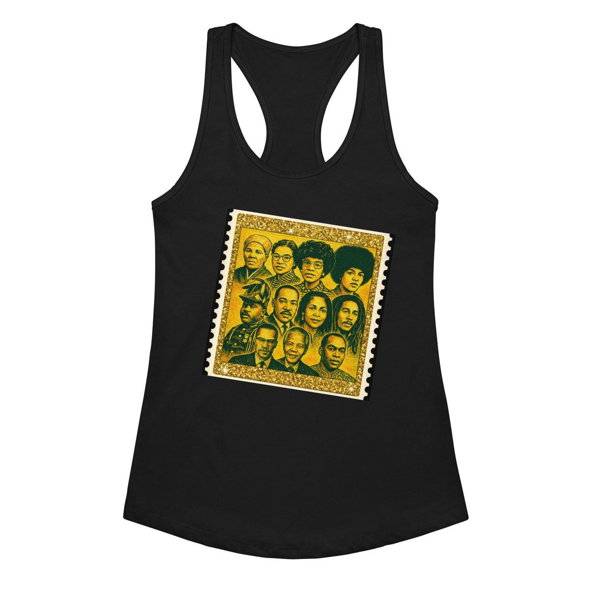 Revolutionary Icons Women's Fitted Racerback Tank Top