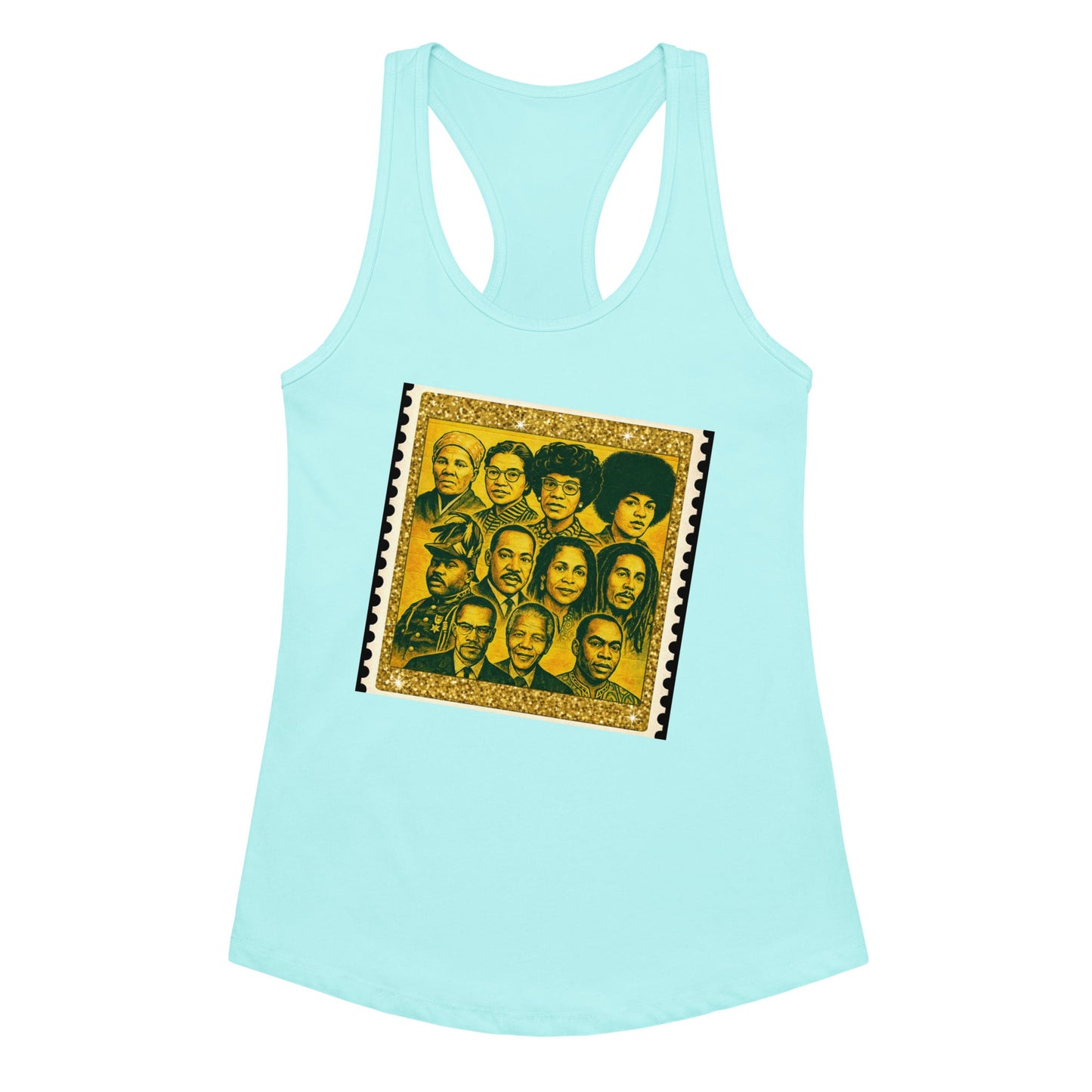 Revolutionary Icons Women's Fitted Racerback Tank Top