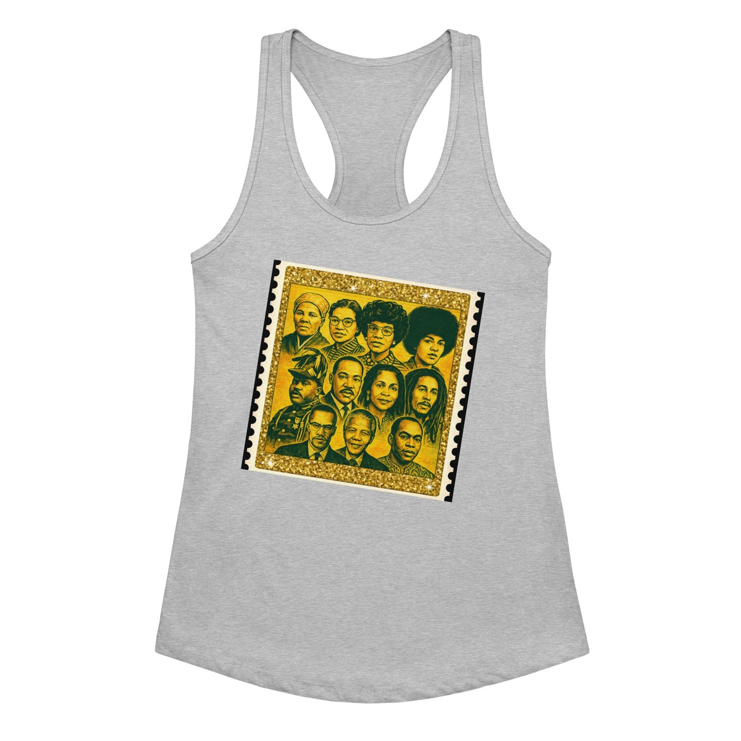 Revolutionary Icons Women's Fitted Racerback Tank Top