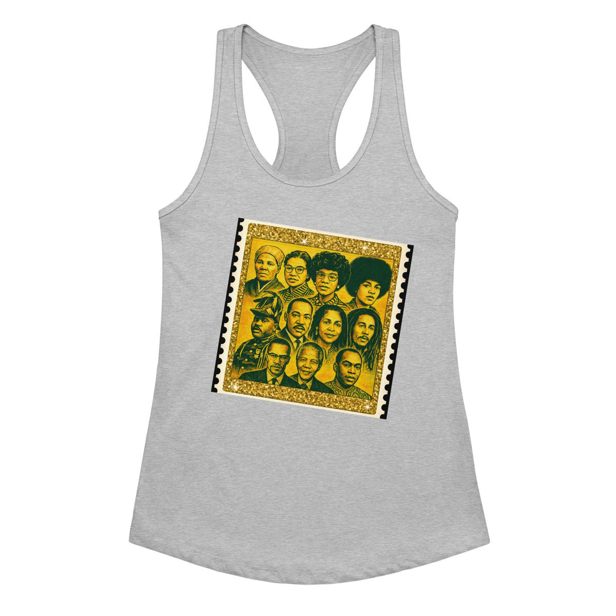 Revolutionary Icons Women's Fitted Racerback Tank Top