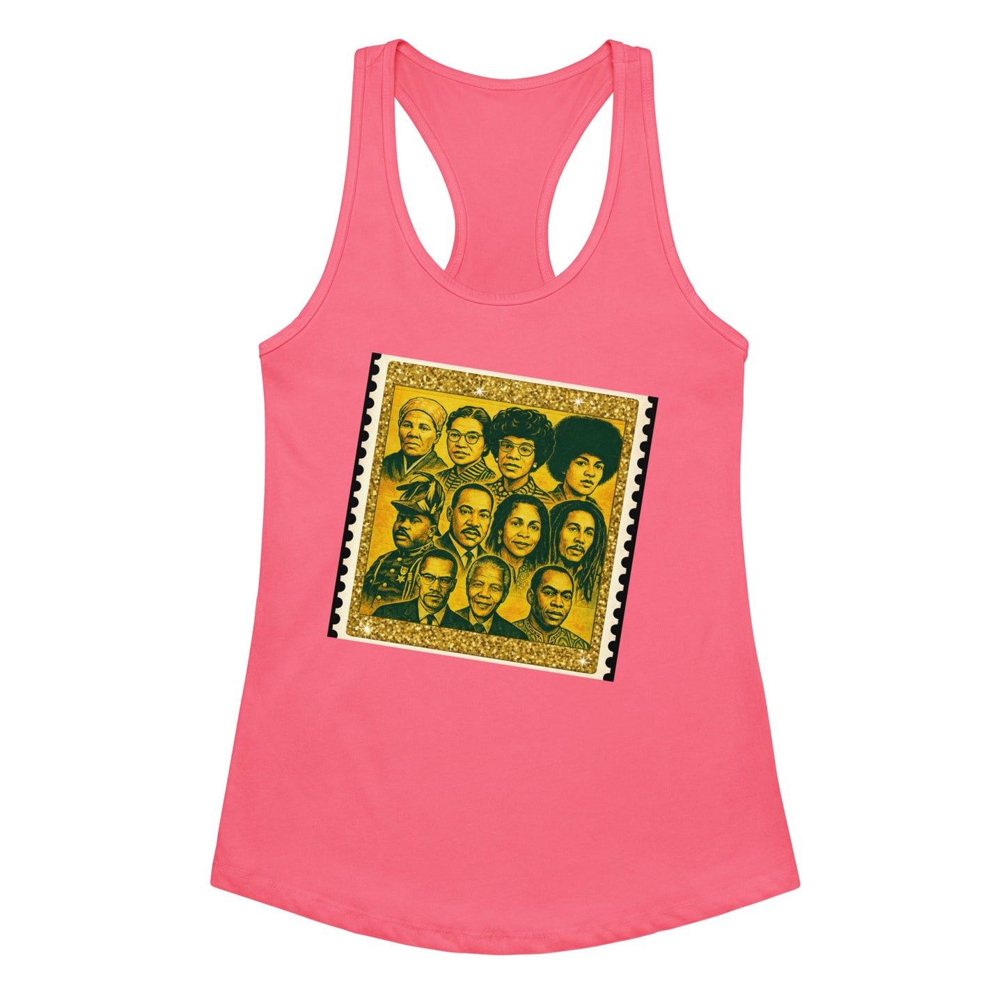 Revolutionary Icons Women's Fitted Racerback Tank Top