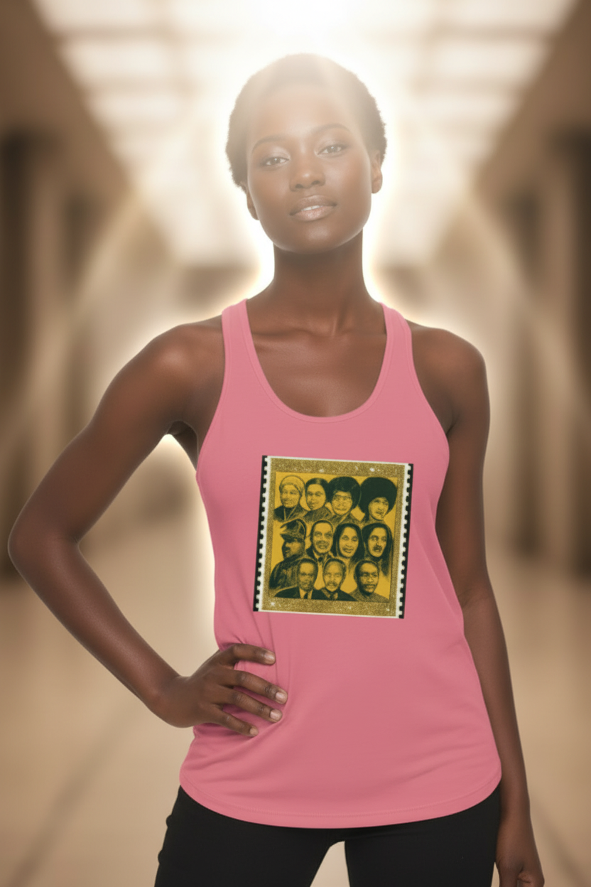 Revolutionary Icons Women's Fitted Racerback Tank Top