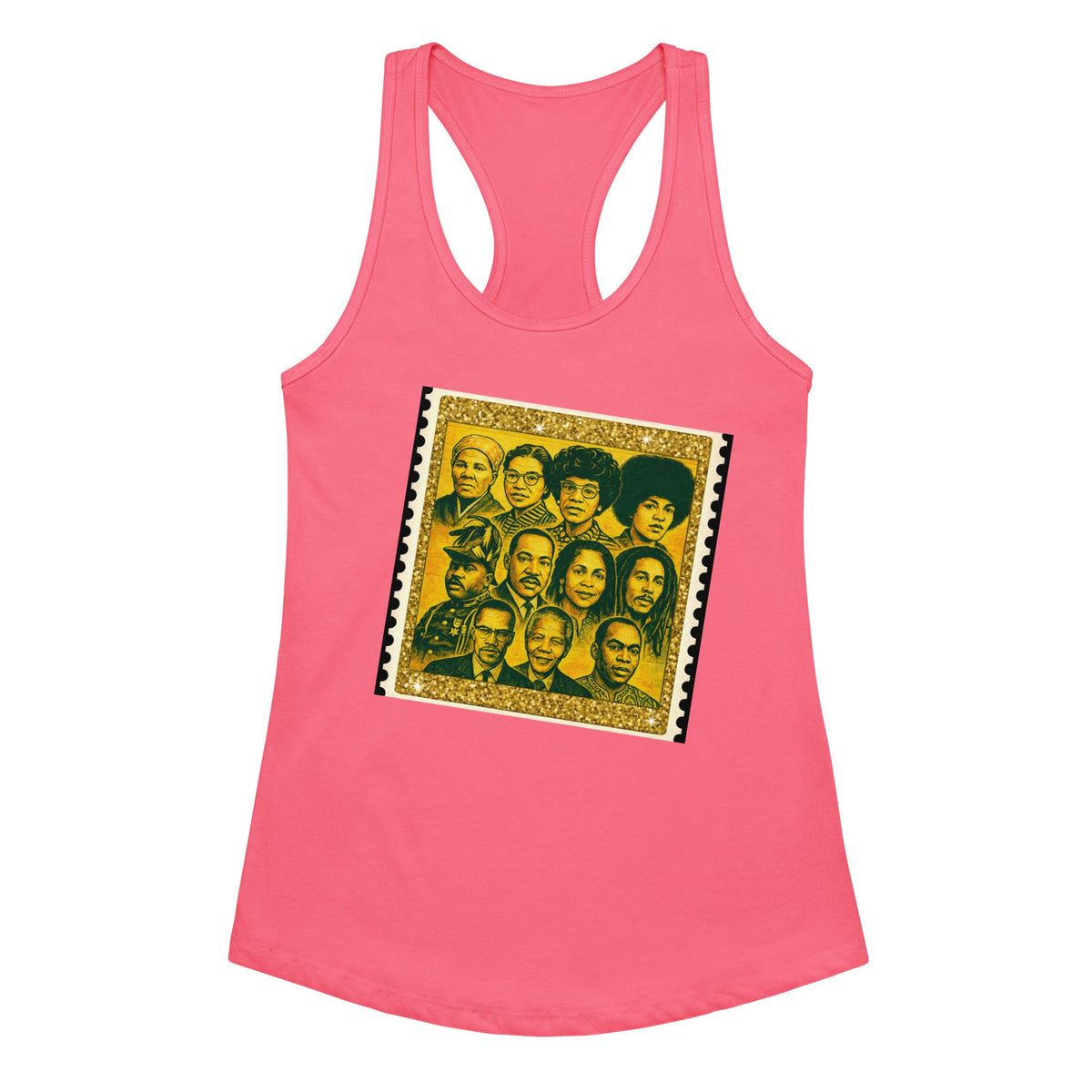 Revolutionary Icons Women's Fitted Racerback Tank Top