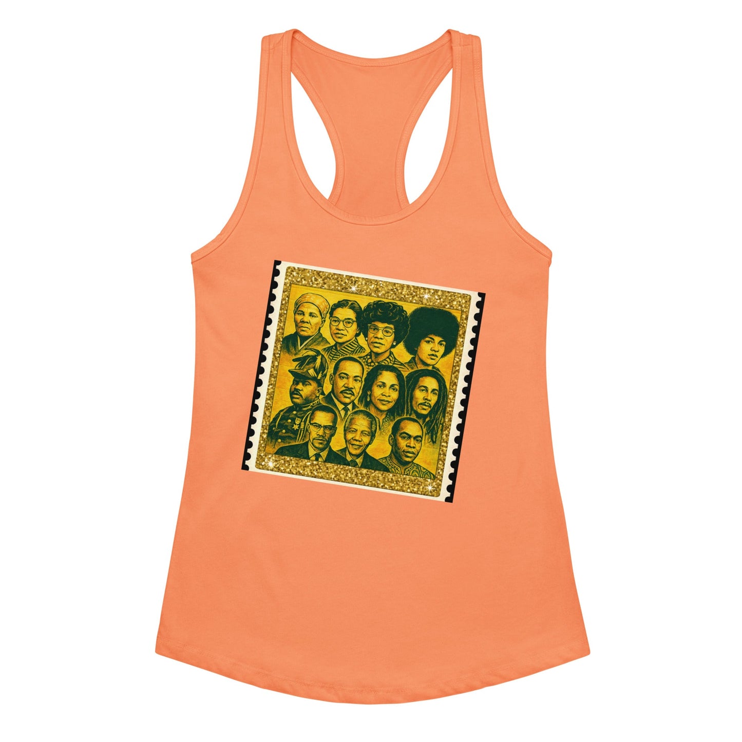 Revolutionary Icons Women's Fitted Racerback Tank Top