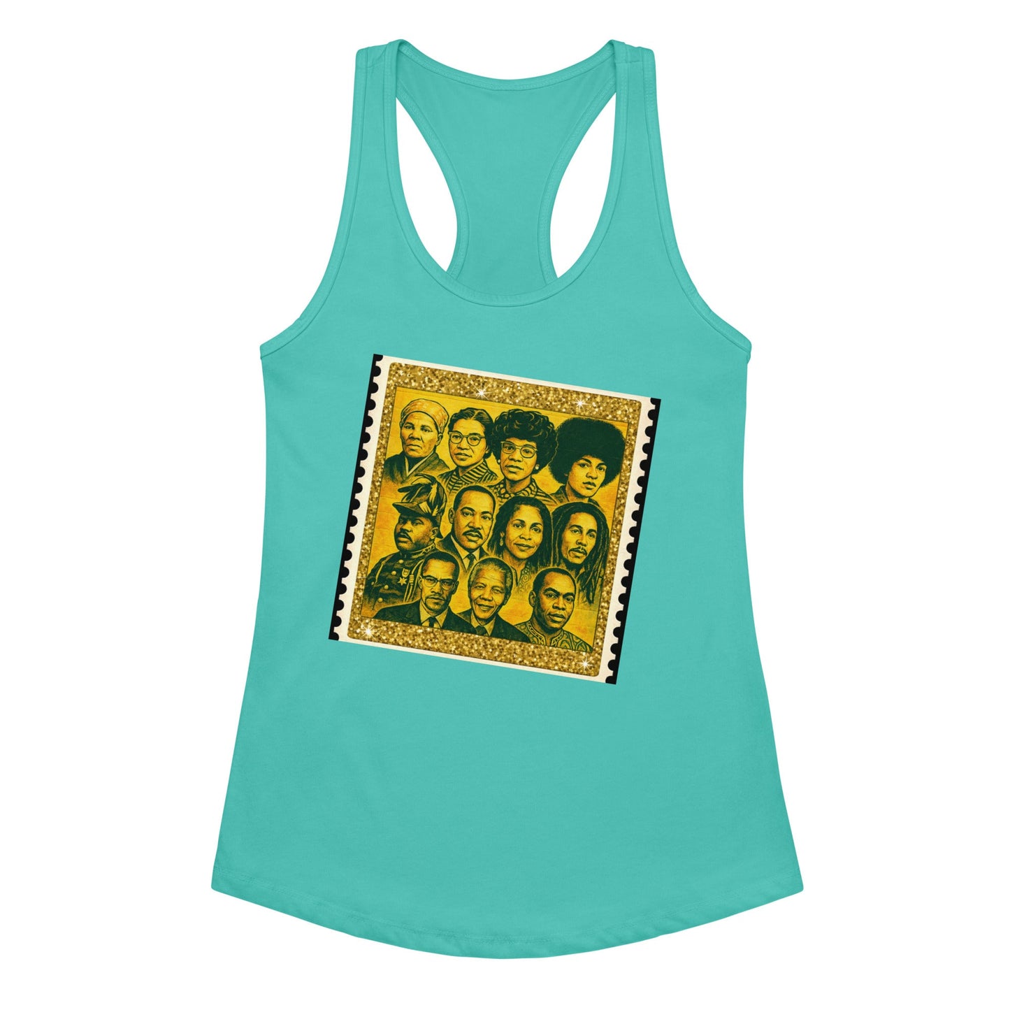 Revolutionary Icons Women's Fitted Racerback Tank Top