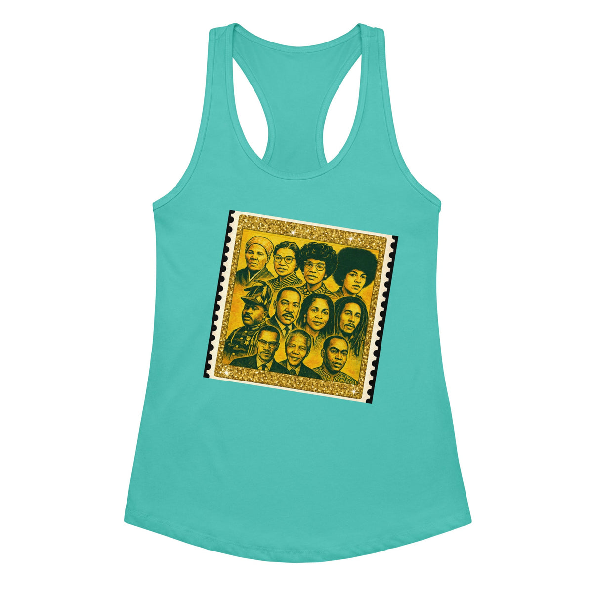 Revolutionary Icons Women's Fitted Racerback Tank Top